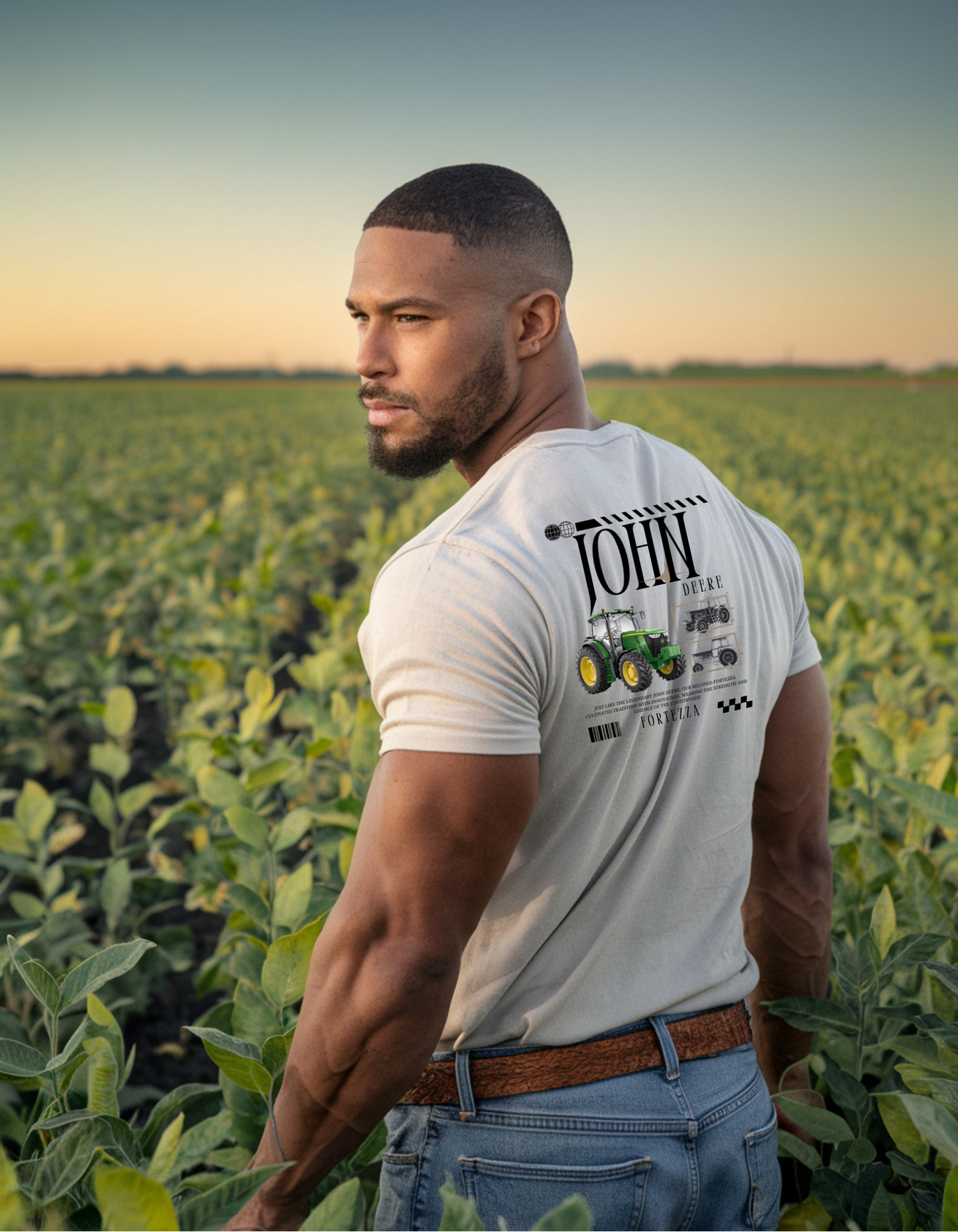 Camiseta básica - Trator JD
