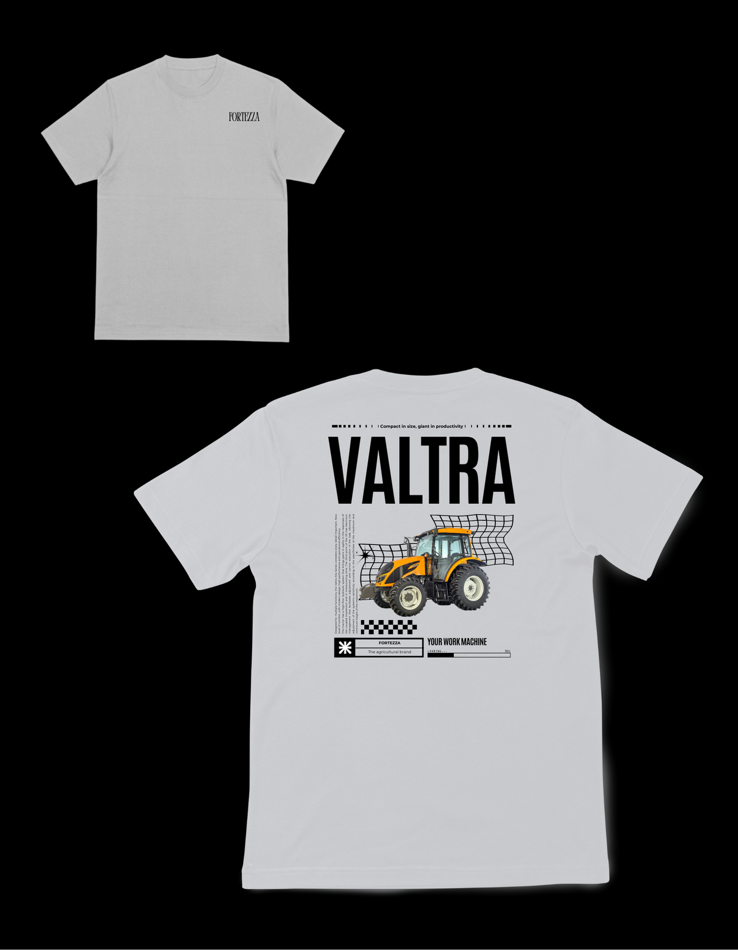 Camiseta básica - Trator Valtra