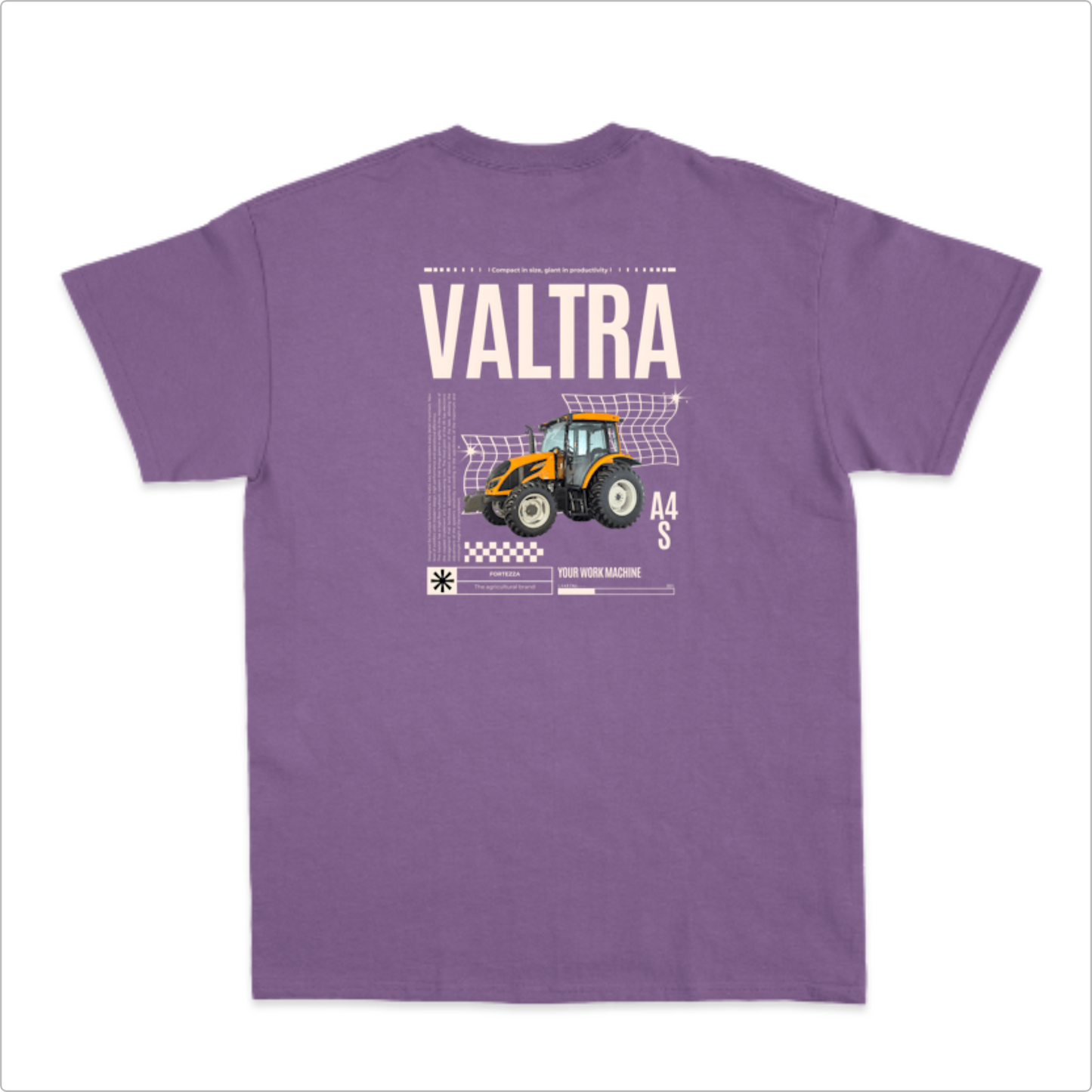 Camiseta básica - Trator Valtra