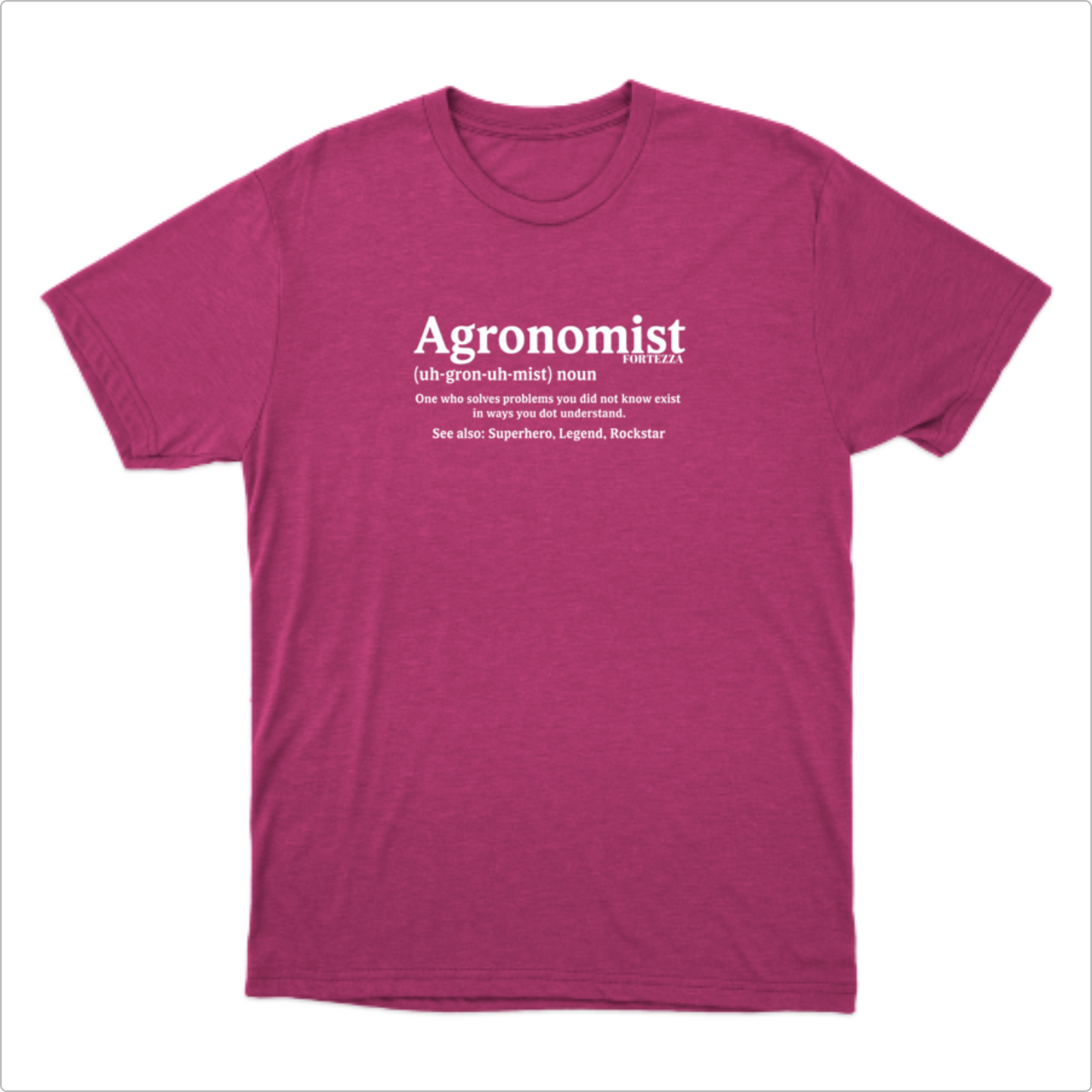 Camiseta básica - Agrônomo(a)
