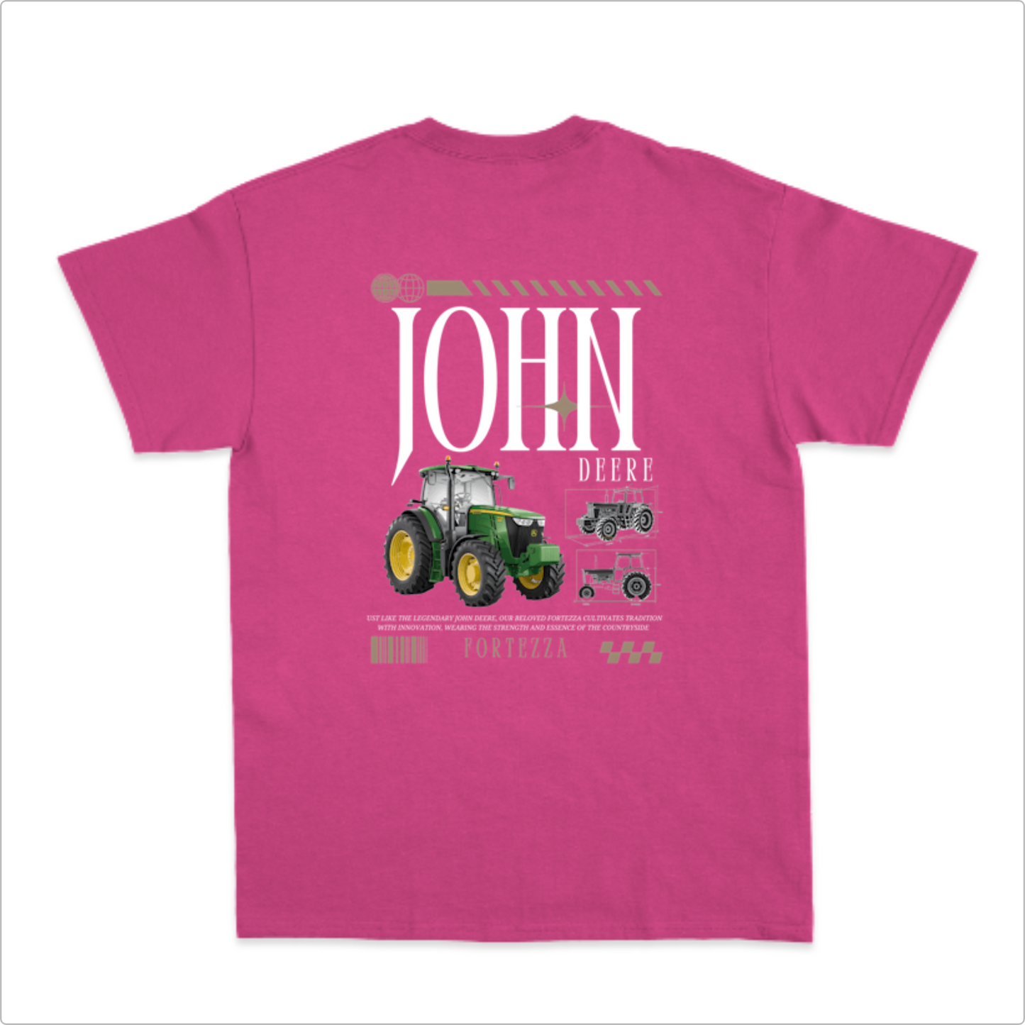 Camiseta básica - Trator JD
