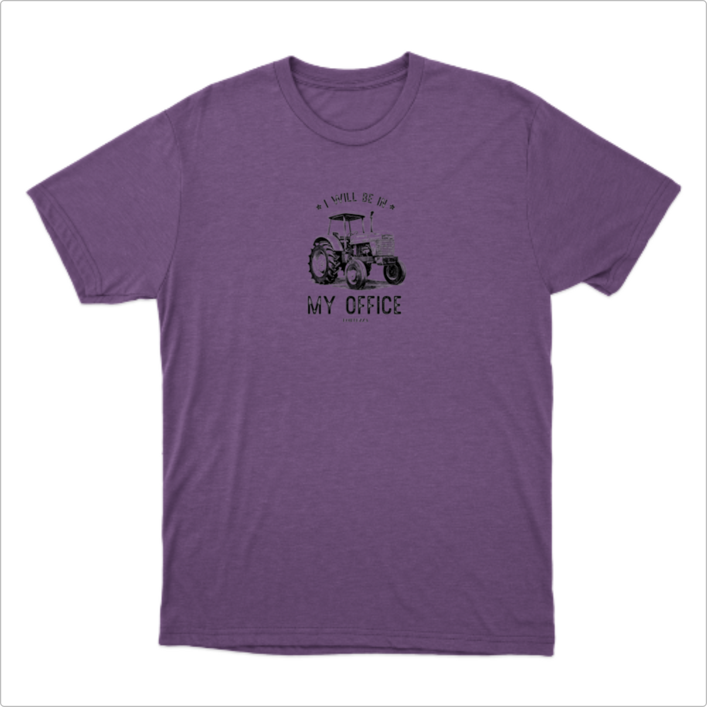Camiseta básica - Estarei no meu escritório