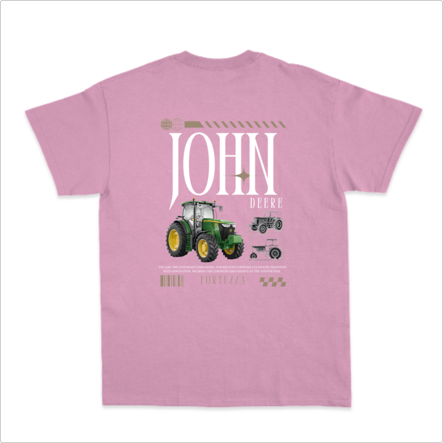 Camiseta básica - Trator JD