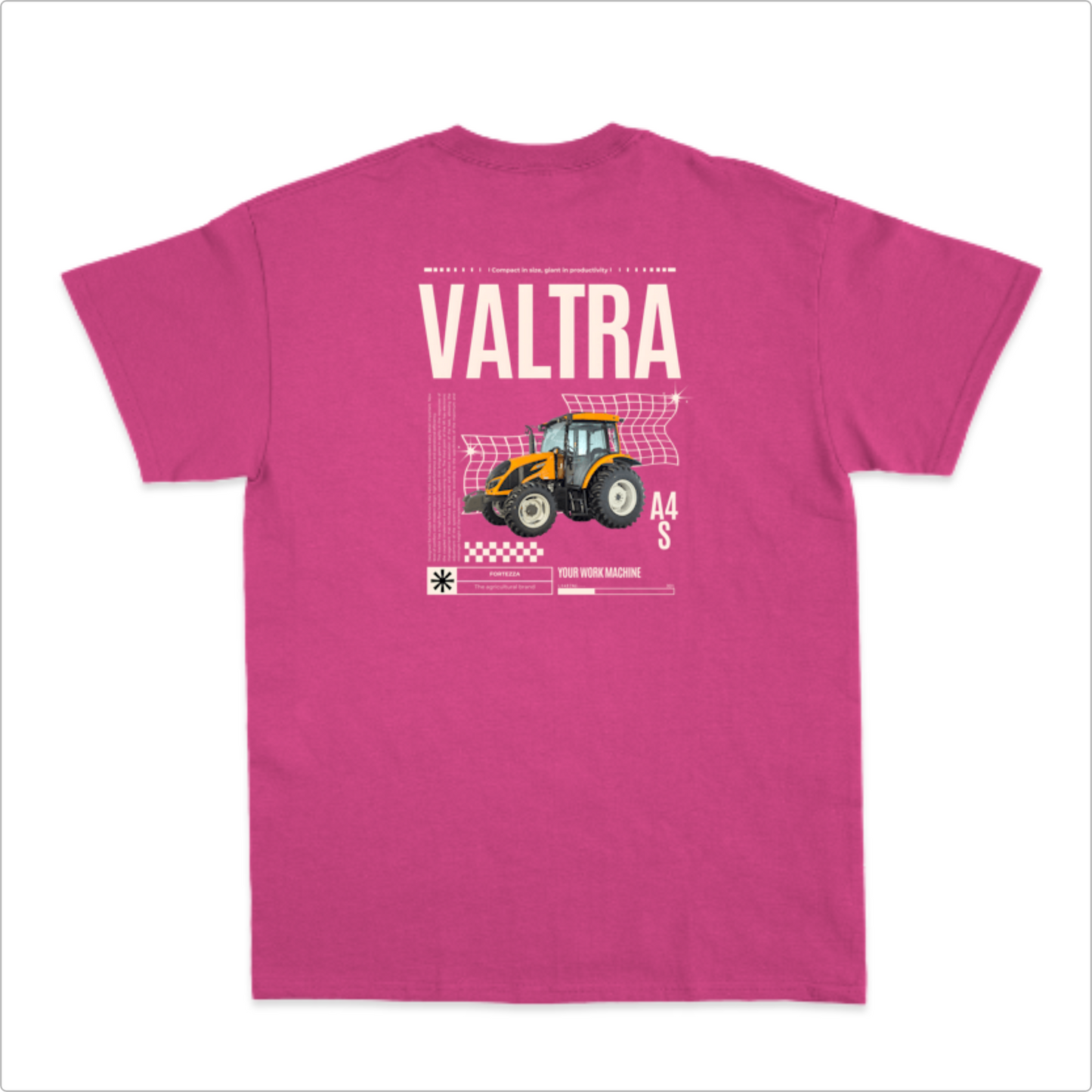 Camiseta básica - Trator Valtra