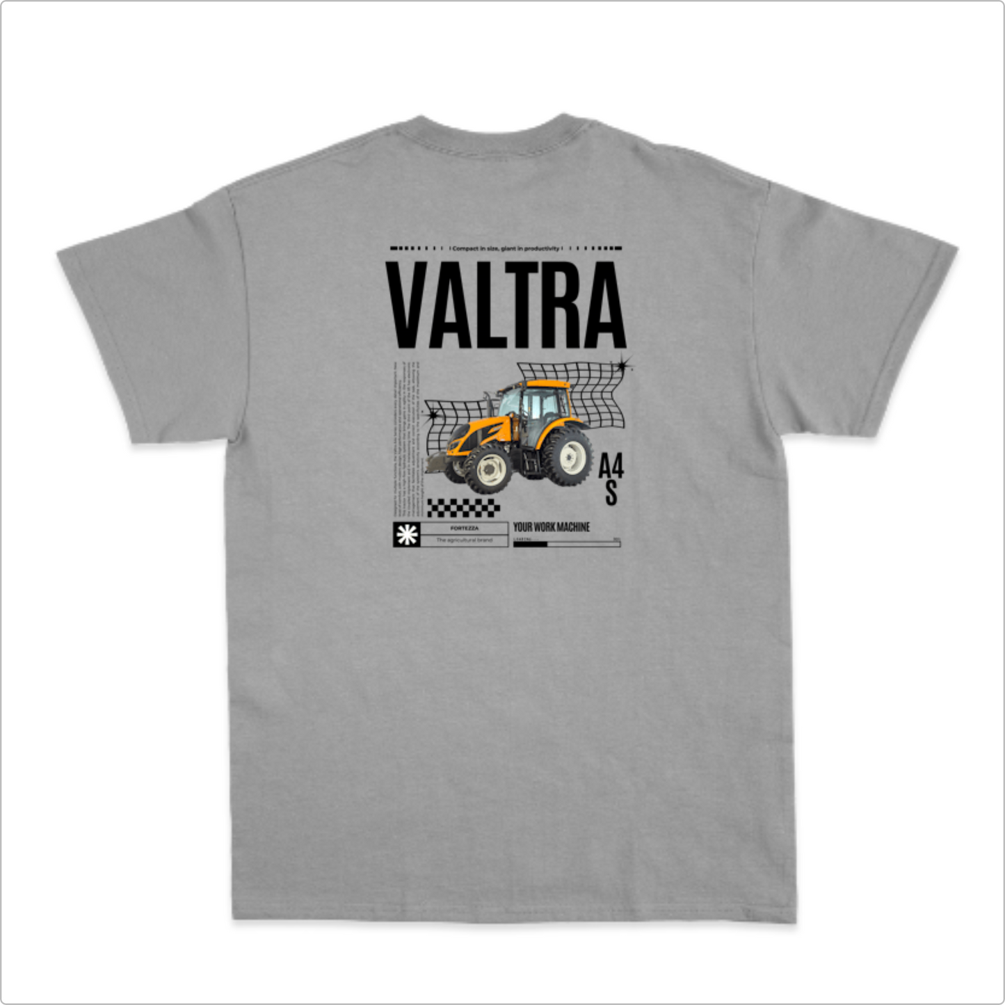 Camiseta básica - Trator Valtra