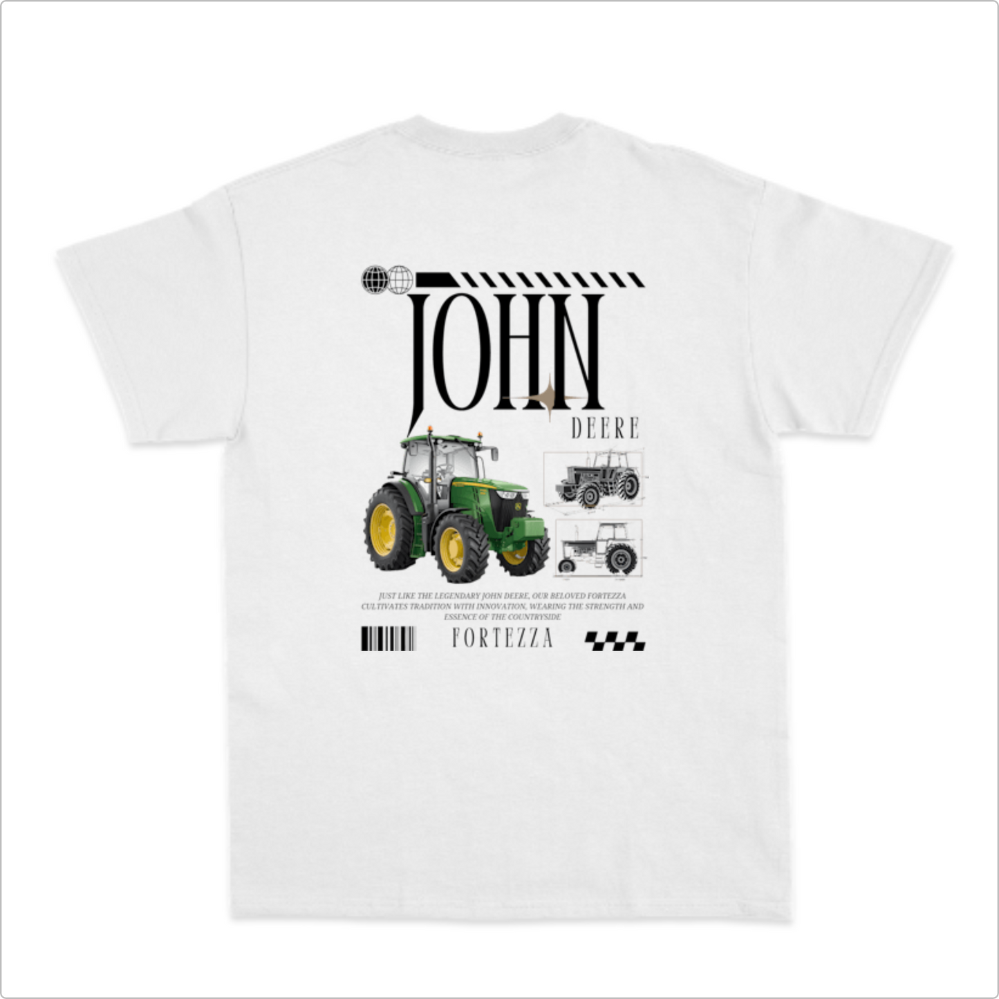 Camiseta básica - Trator JD