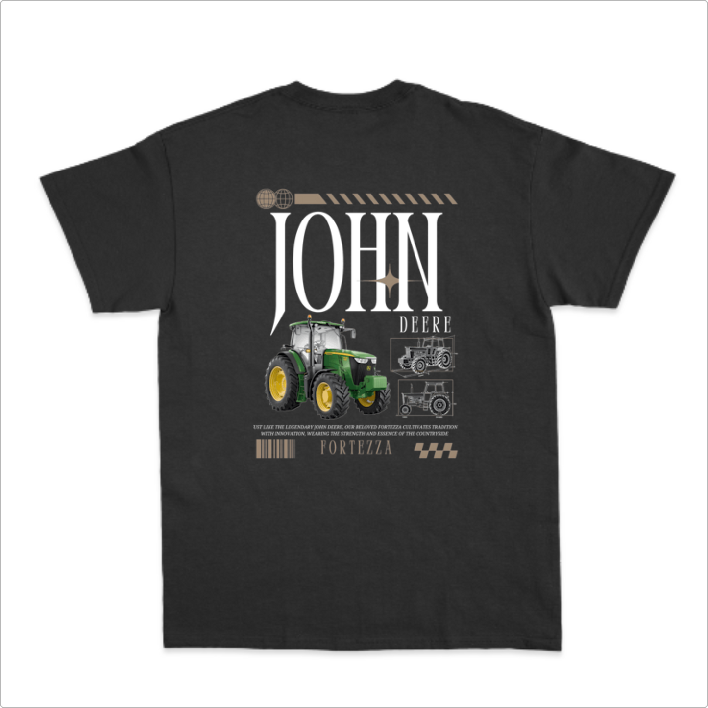 Camiseta básica - Trator JD