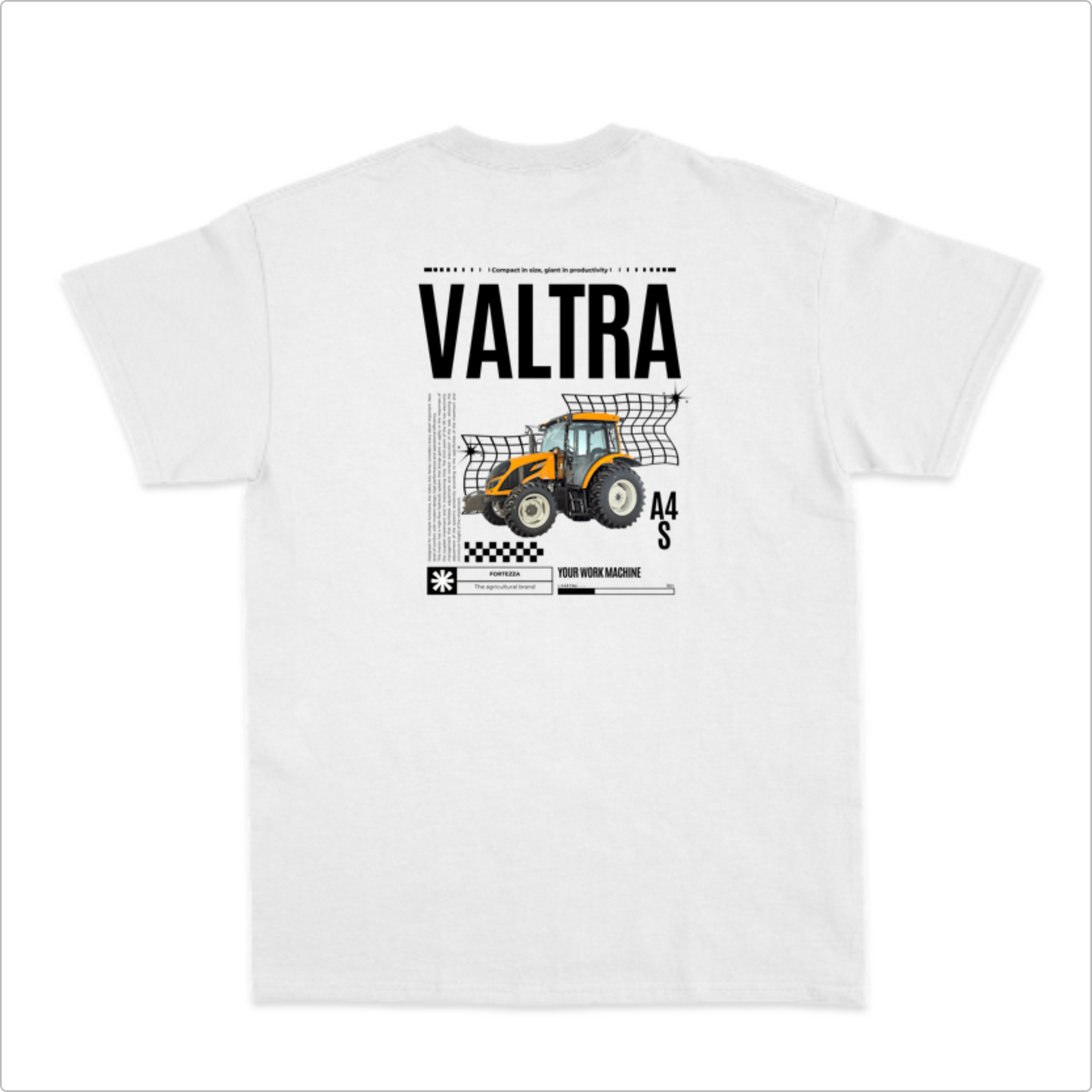 Camiseta básica - Trator Valtra