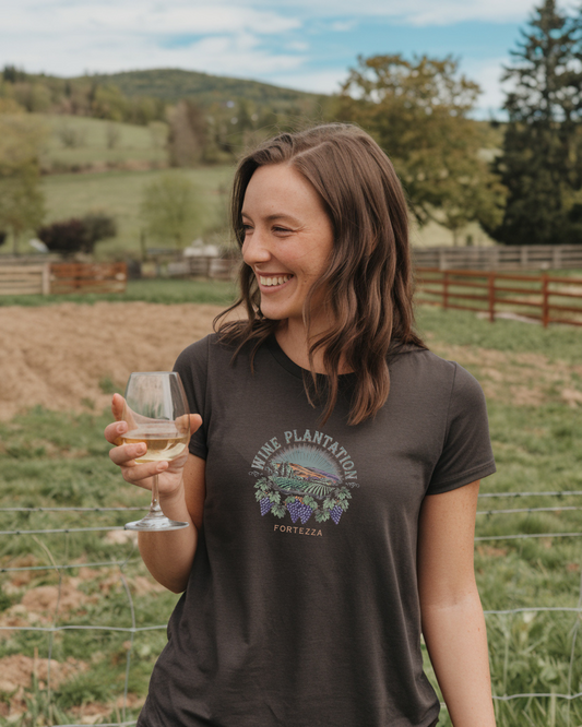 Camiseta básica. Wine Plantation