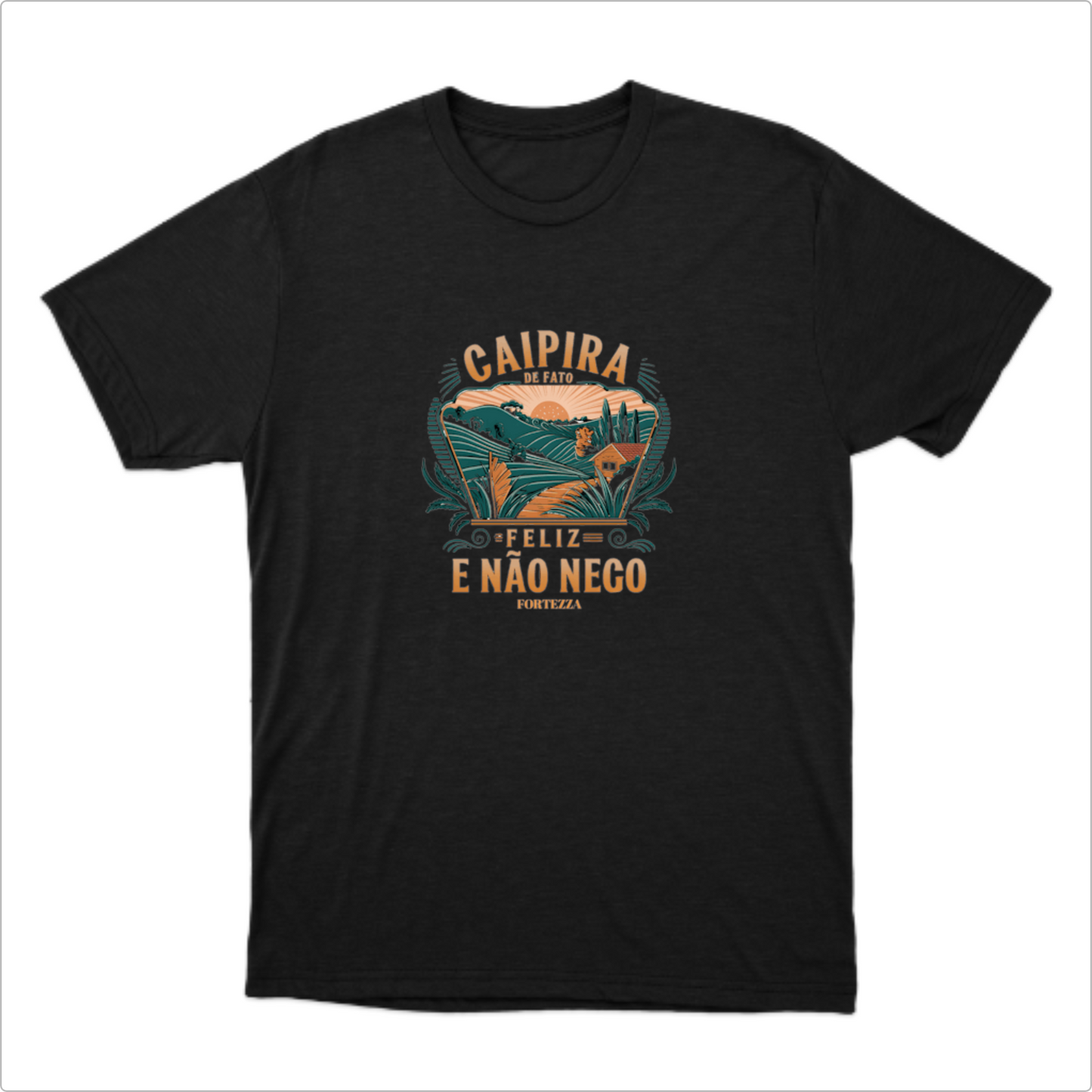 Camiseta básica - Caipira de fato