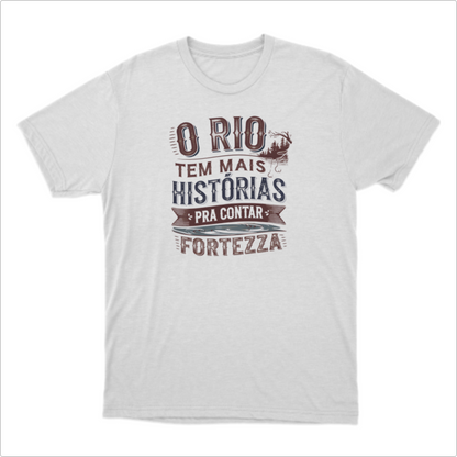 Camiseta básica - O rio tem mais histórias pra contar