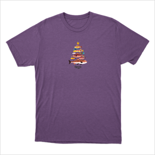 Camiseta básica - Natal peixes