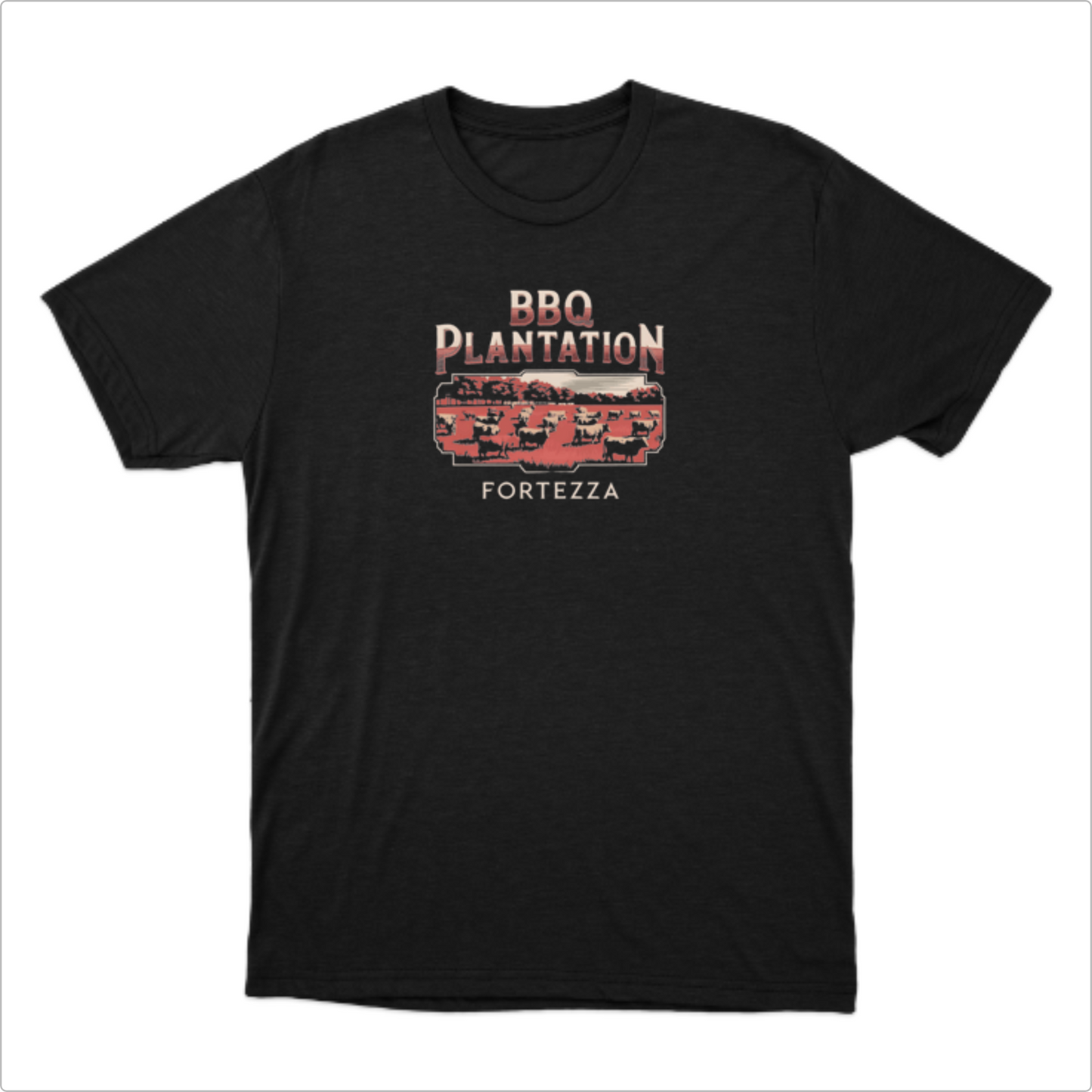 Camiseta básica - Plantação de churrasco