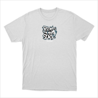 Camiseta básica - Pescando minha sorte 5